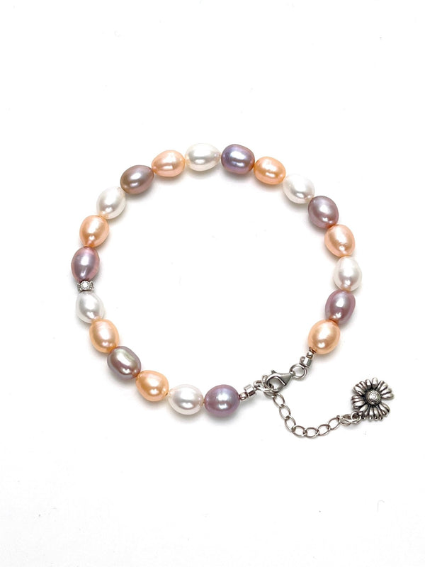 Baroque Inspired Natural Freshwater Pearl Bracelet