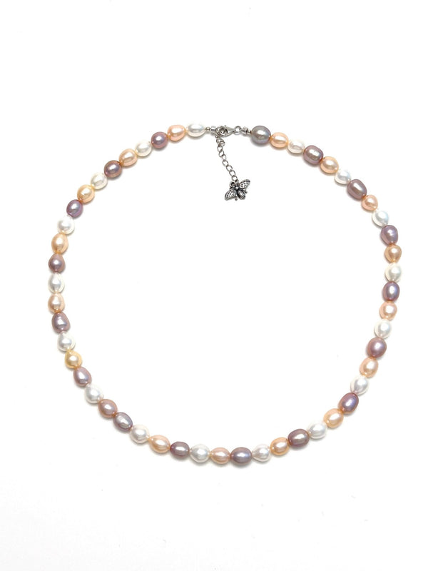 Baroque Inspired Natural Freshwater Pearl Necklace