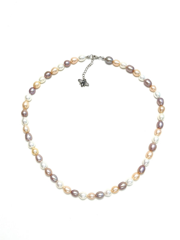 Baroque Inspired Natural Freshwater Pearl Necklace