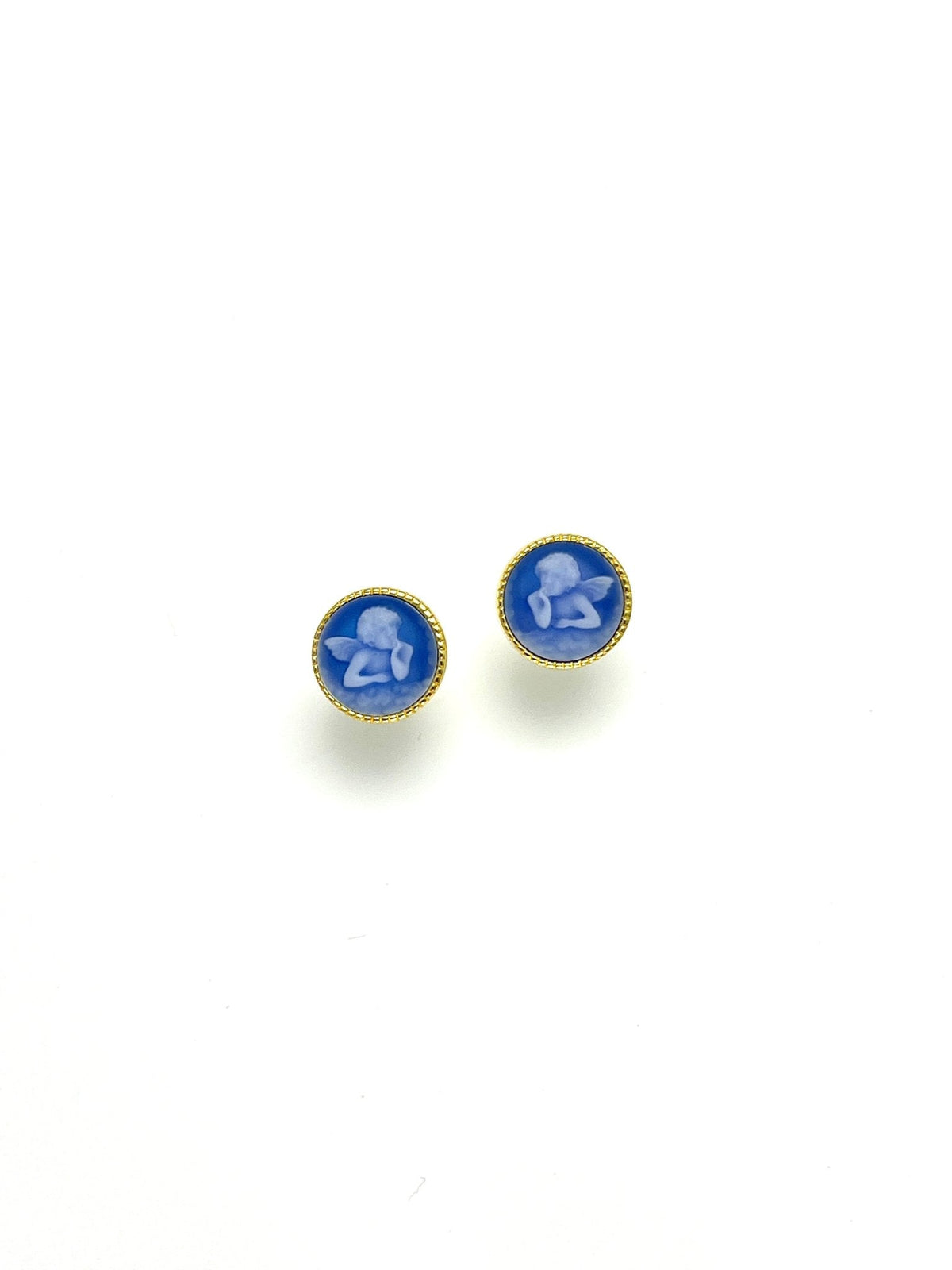 Cameo Ear Studs Angel