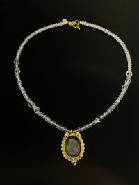 Crystal Harmony Cameo Necklace - Carameo Jewels