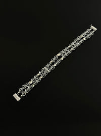 Diamond Cutting Crystal Bracelet - Carameo Jewels