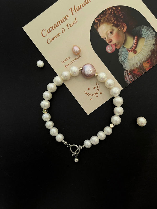 Freshwater Baroque Pearl Bracelet - Carameo Jewels