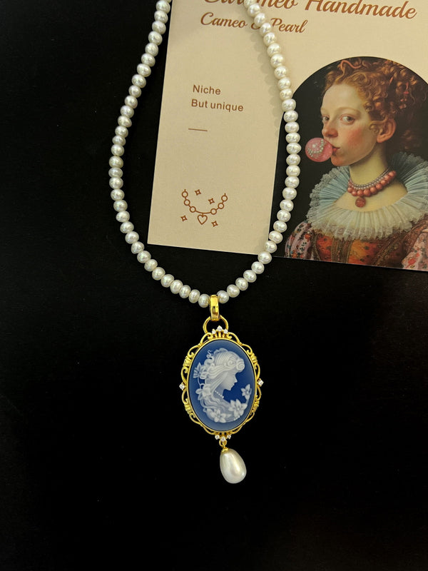 Versatile Cameo Pendant and Brooch Two in One - Carameo Jewels