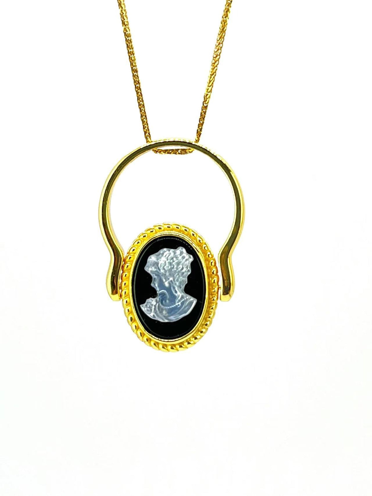 Versatile Shell Carved Cameo Ring - Carameo Jewels