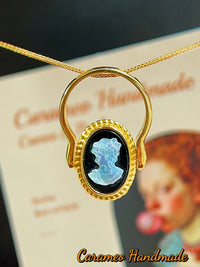 Versatile Shell Carved Cameo Ring - Carameo Jewels