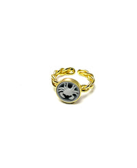 Zodiac Cameo Ring CANCER - Carameo Jewels