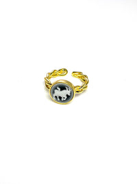 Zodiac Cameo Ring TAURUS - Carameo Jewels