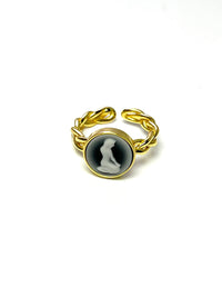 Zodiac Cameo Ring VIRGO - Carameo Jewels